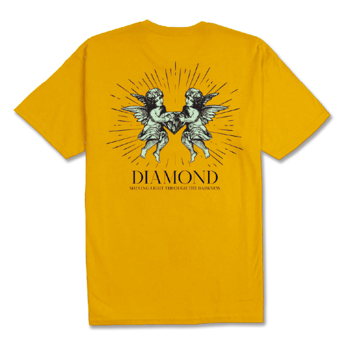 POLERA DIAMOND SHINE BRIGHT ANGELS GOLD