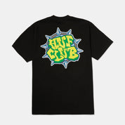 POLERA HUF CLUB S/S TEE BLACK