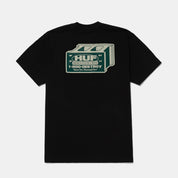 POLERA HUF DEMOLITION CREW S/S TEE BLACK