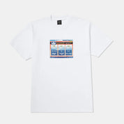 POLERA HUF FORECAST S/S TEE WHITE