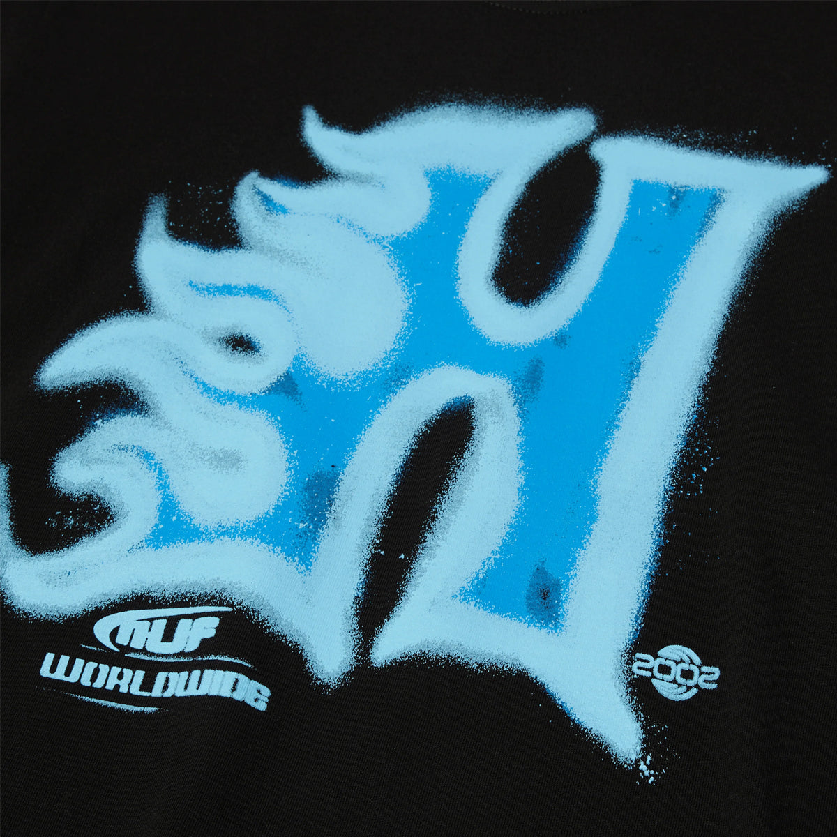 POLERA HUF HEAT WAVE S/S BLACK
