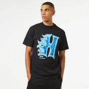 POLERA HUF HEAT WAVE S/S BLACK