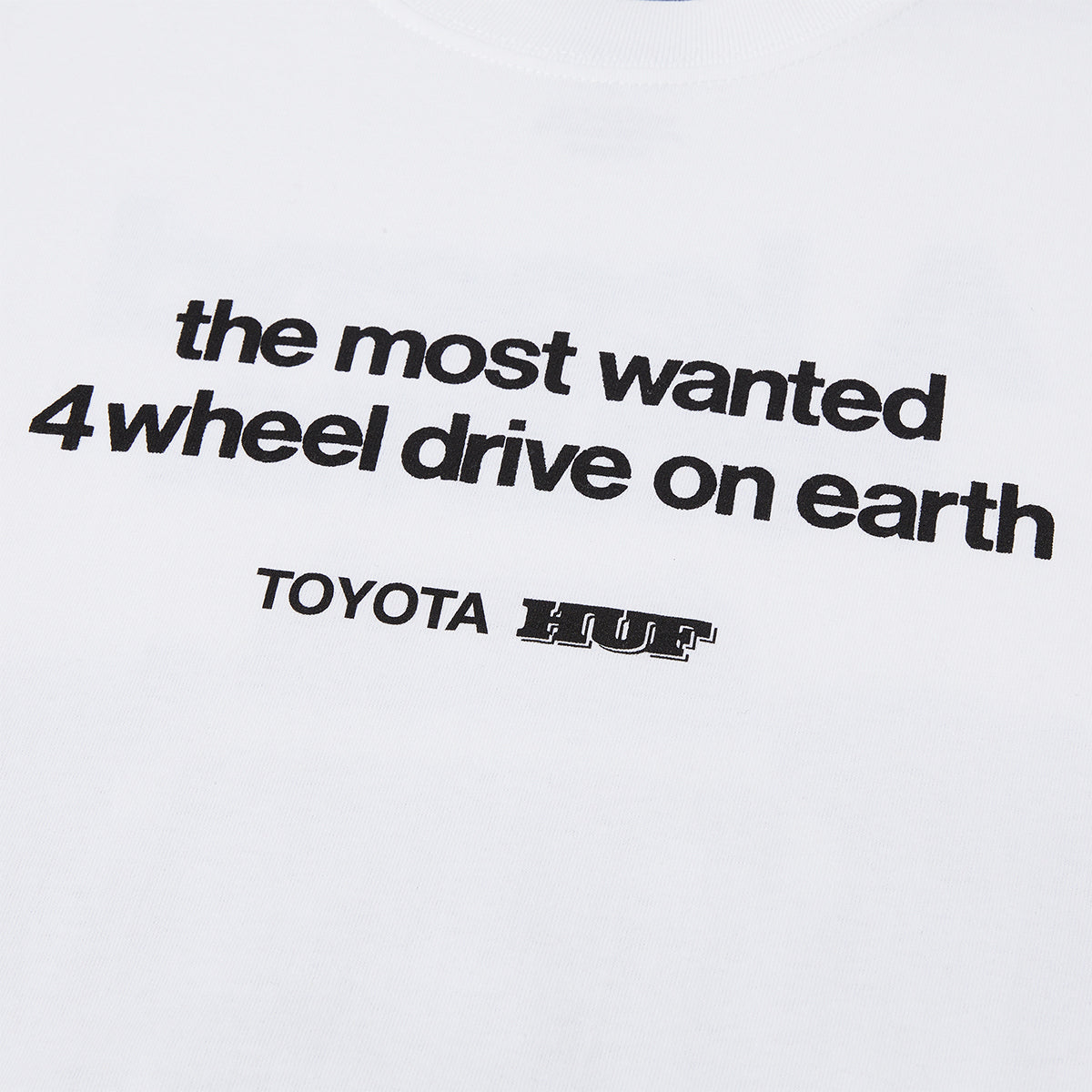 POLERA HUF X TOYOTA LEGEND RETURNS S/S WHITE