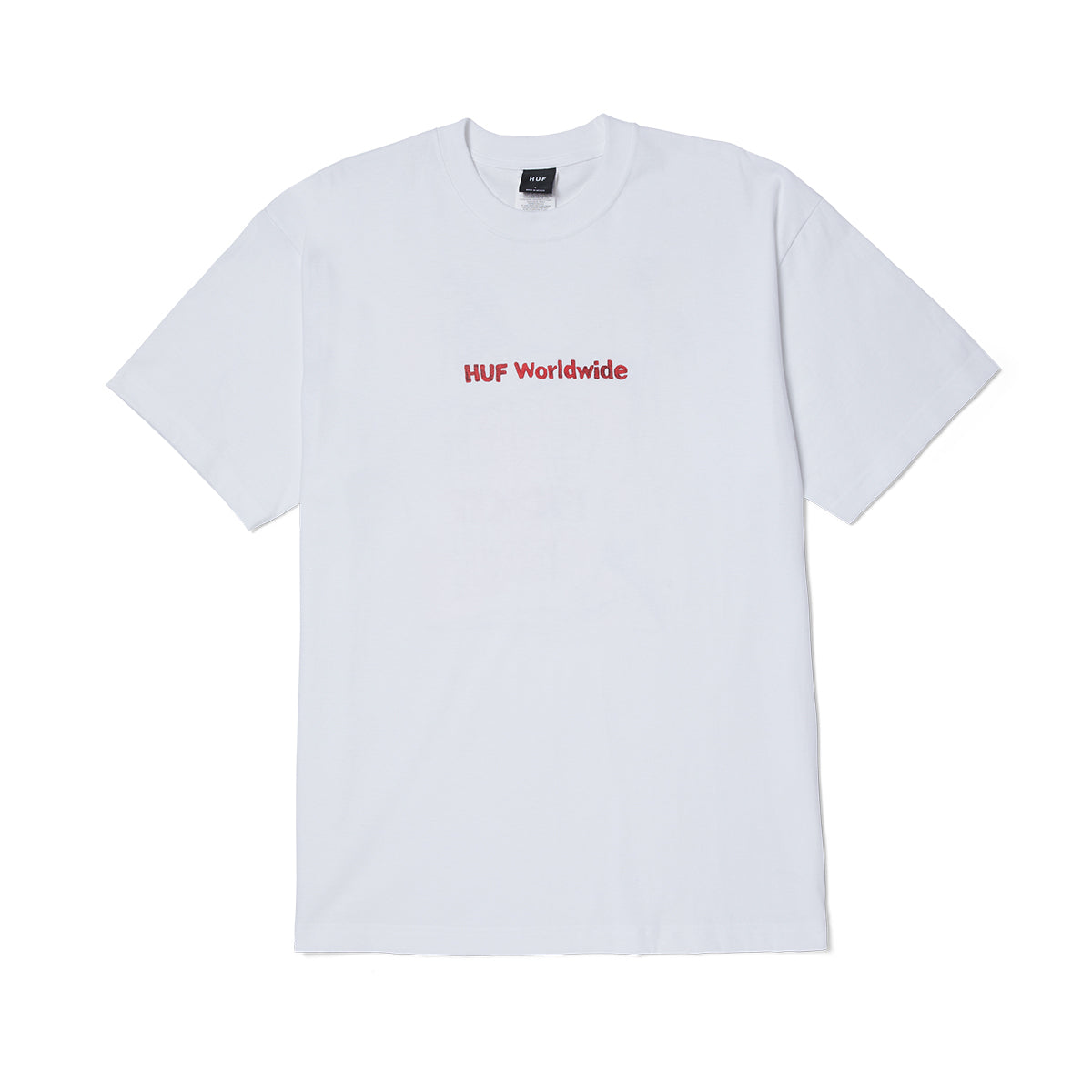 POLERA HUF MERIDA S/S WHITE