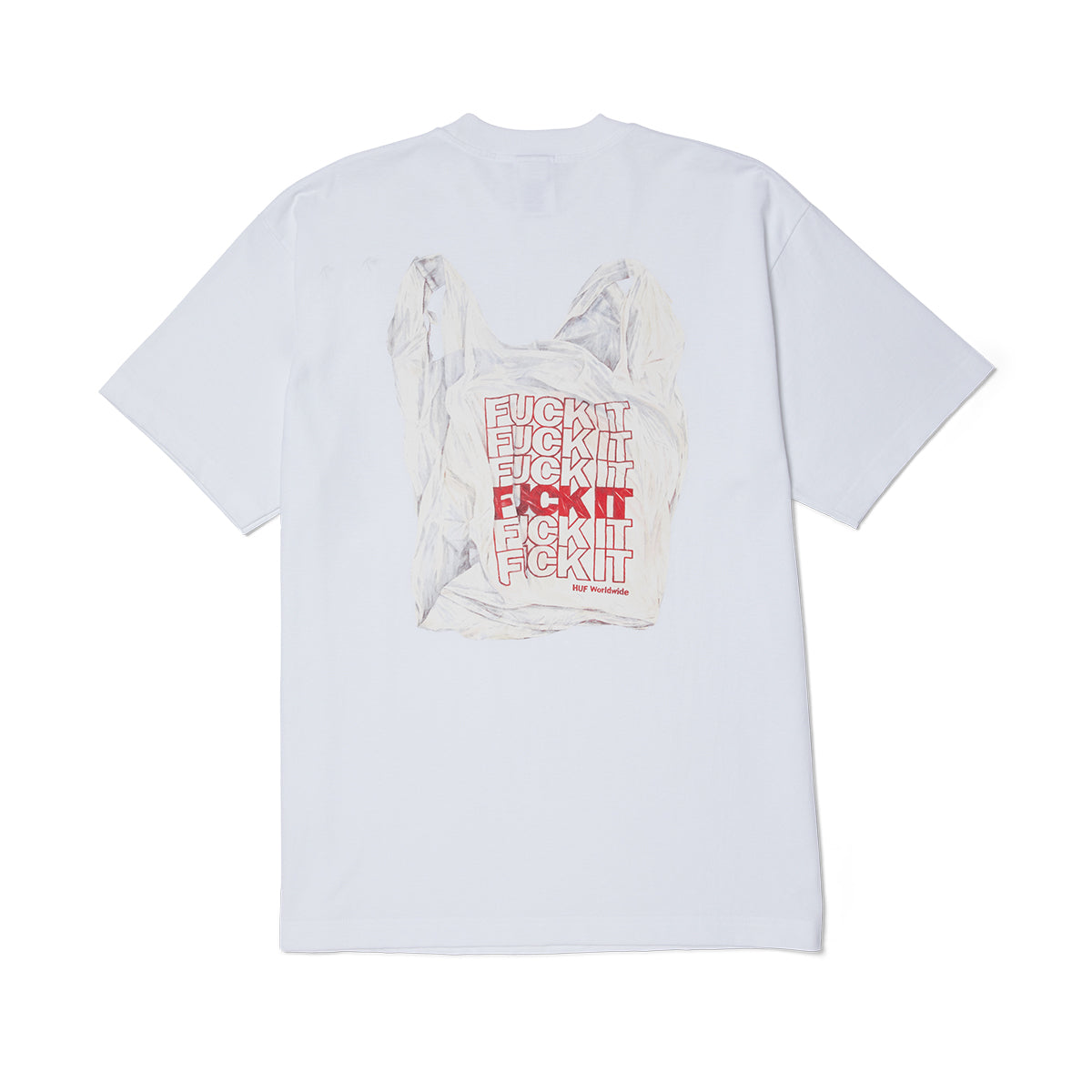POLERA HUF MERIDA S/S WHITE