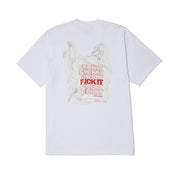POLERA HUF MERIDA S/S WHITE