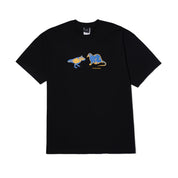 POLERA HUF RIGION PAT S/S BLACK