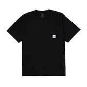 POLERA HUF SET BOX LOGO S/S POCKET BLK
