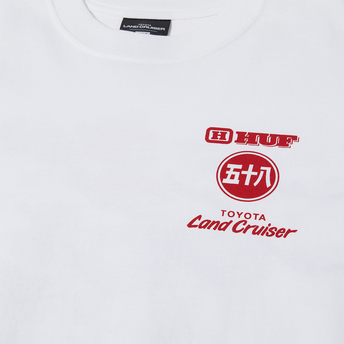 POLERA HUF X TOYOTA TIMELINE S/S WHITE