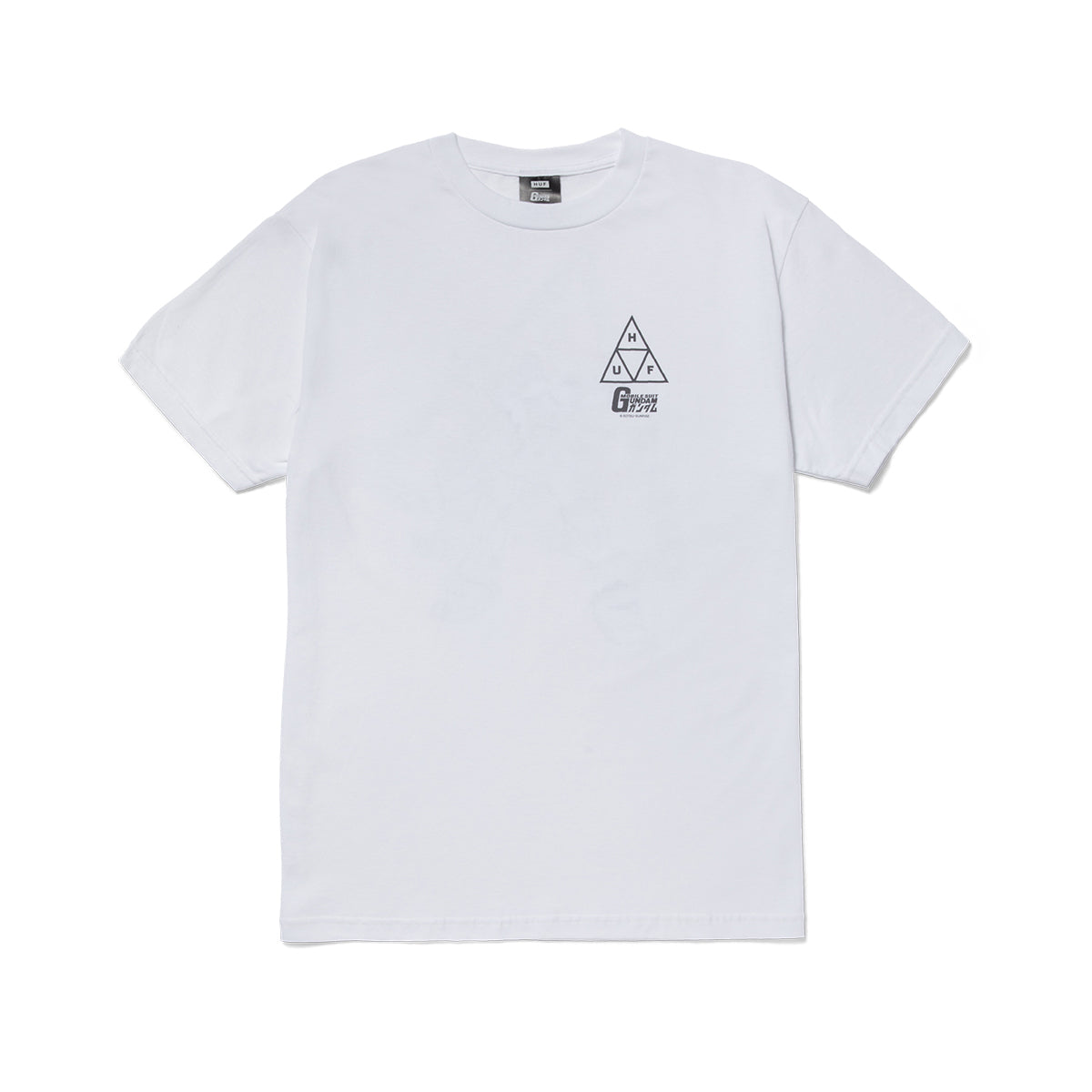 POLERA HUF X GUNDAM TRIPLE TRIANGLE S/S WHT