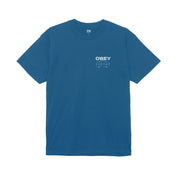 POLERA OBEY NOT RIGHT HARBOR BLUE