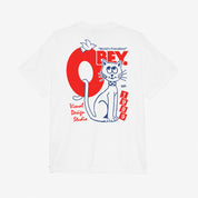 POLERA OBEY WORLD'S FRIENDLIEST WHITE