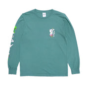 POLERA RIPNDIP FRIDAY JR LS LIGHT PINE