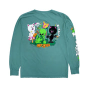 POLERA RIPNDIP FRIDAY JR LS LIGHT PINE