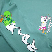 POLERA RIPNDIP FRIDAY JR LS LIGHT PINE