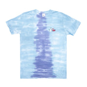 POLERA RIPNDIP LIMBO PERIWINKLE/LIGHT BLUE SPLIT DYE