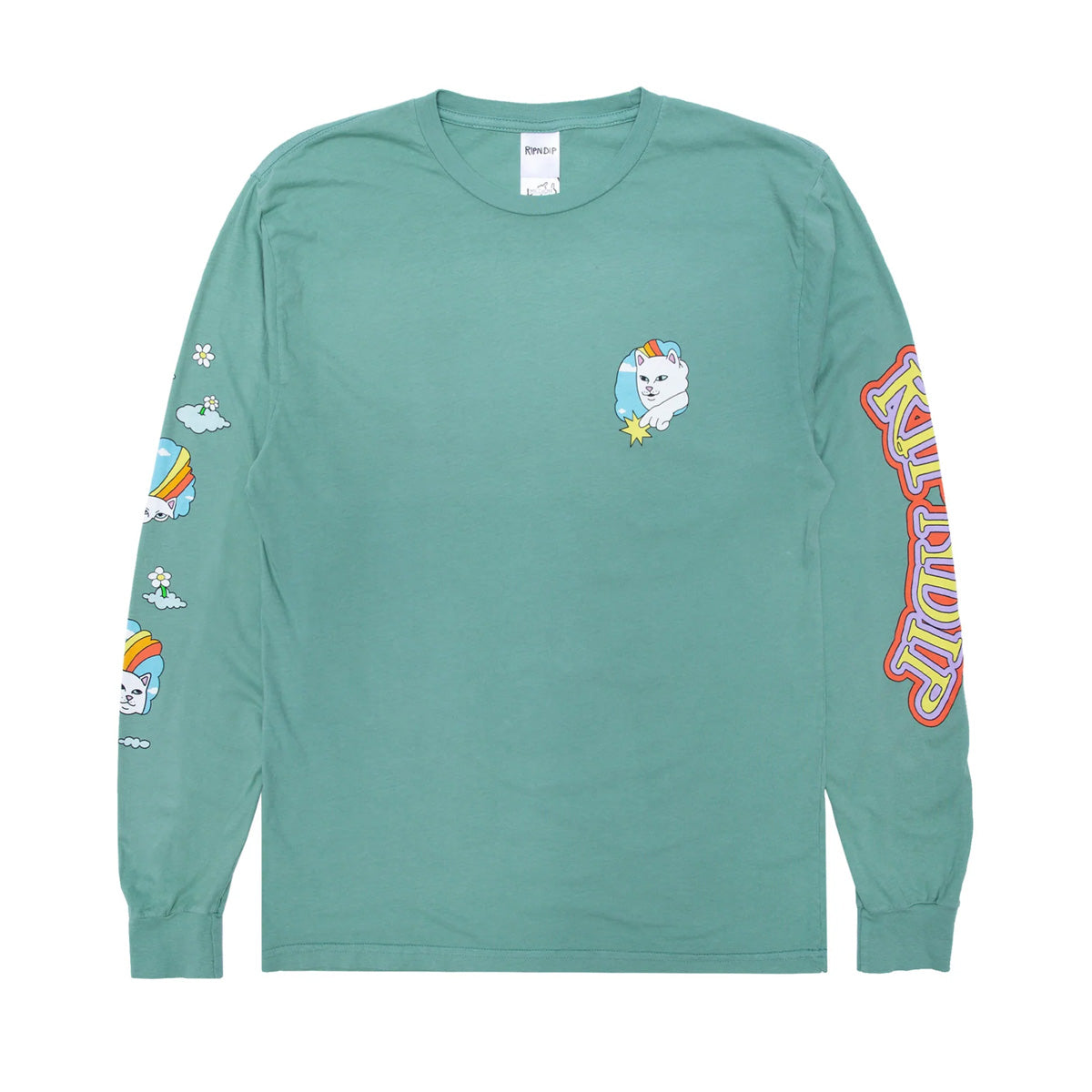 POLERA RIPNDIP MUST BE HEAVEN LS LIGHT PINE