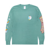 POLERA RIPNDIP MUST BE HEAVEN LS LIGHT PINE