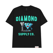 POLERA DIAMOND BOLT AND CUTTY BLACK