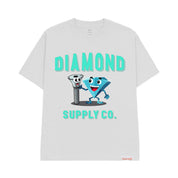 POLERA DIAMOND BOLT AND CUTTY WHITE