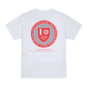 POLERA DIAMOND INSTITUTE OF SKATEBOARDING WHITE