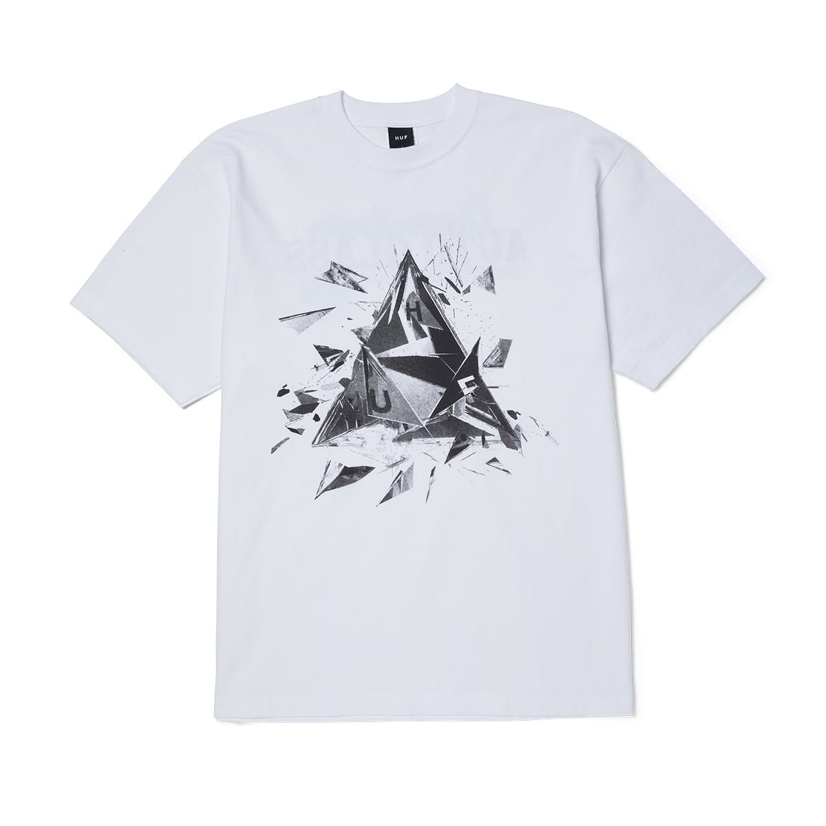 POLERA HUF AUTO GLASS S/S WHITE