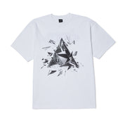 POLERA HUF AUTO GLASS S/S WHITE