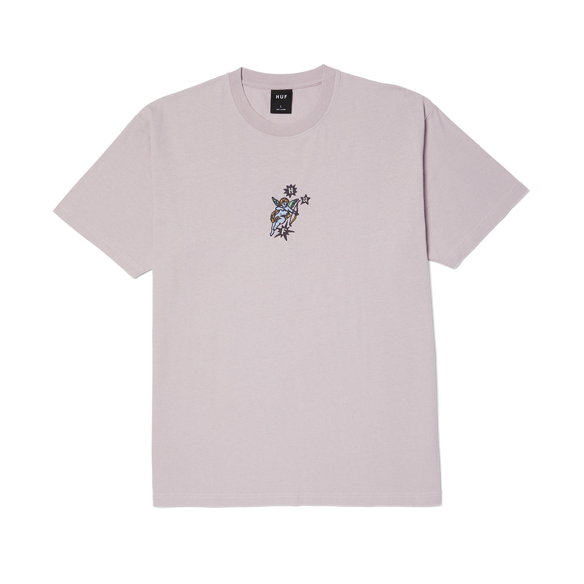 POLERA HUF CUPID S/S WASHED DUST PUR