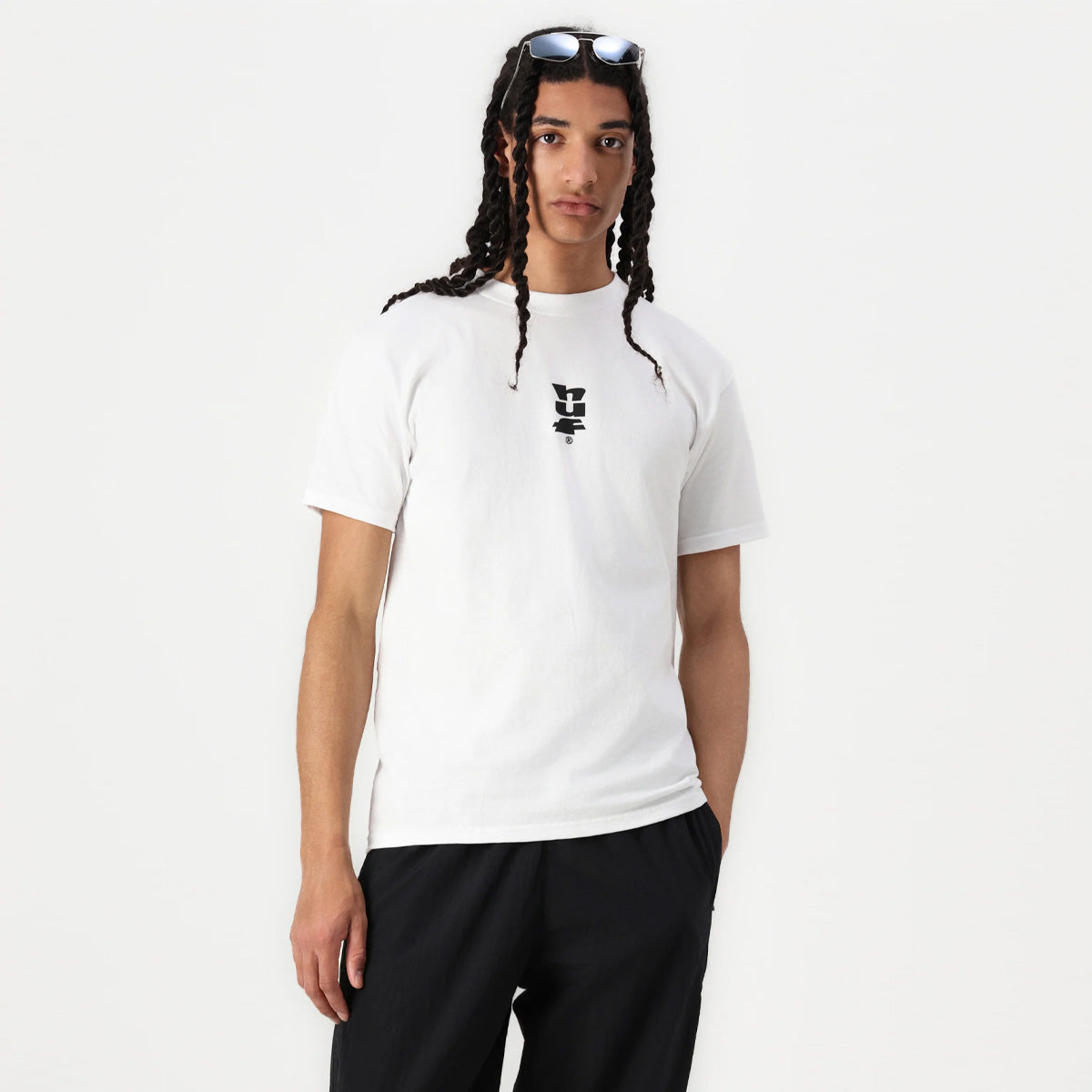 POLERA HUF SET MEGABLAST S/S WHT