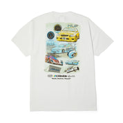 POLERA HUF X GREDDY PARTS S/S WHT