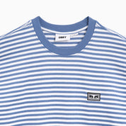 POLERA OBEY ESTABLISHED WORKS EYES STRPS SS COR/BLM
