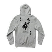 POLERON COLOR BARS X PLAYBOY ACE OF SPADES HEATHER GREY