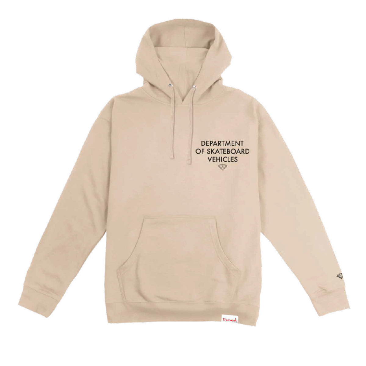 POLERON DIAMOND DEPARTMENT HOODIE SAND