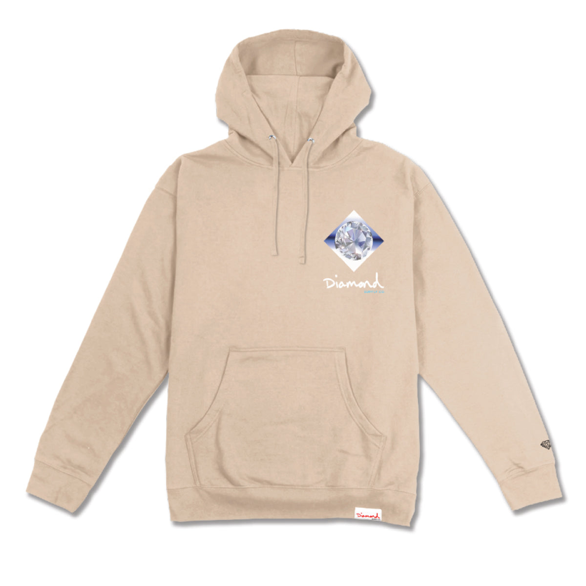 POLERON DIAMOND INNER DIAMONDS HOODIE SAND