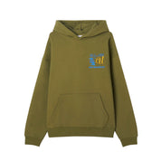 POLERON OBEY FOR YOU EXTRA HEAVY HOOD II - MOSS GREEN