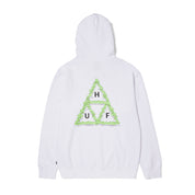 POLERON HUF DESKTOP P/O HOODIE WHT