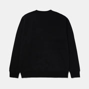 POLERON HUF FUCK IT CREWNECK BLACK