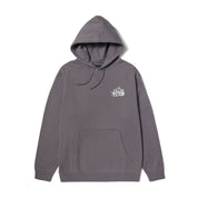 POLERON HUF GLOW P/O HOODIE LIGHT PLUM