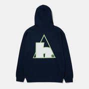 POLERON HUF HIGH TIDE P/O HOODIE NAVY