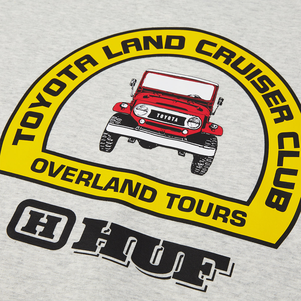 POLERON HUF X TOYOTA OVERLAND TOURING CREWNECK ASH