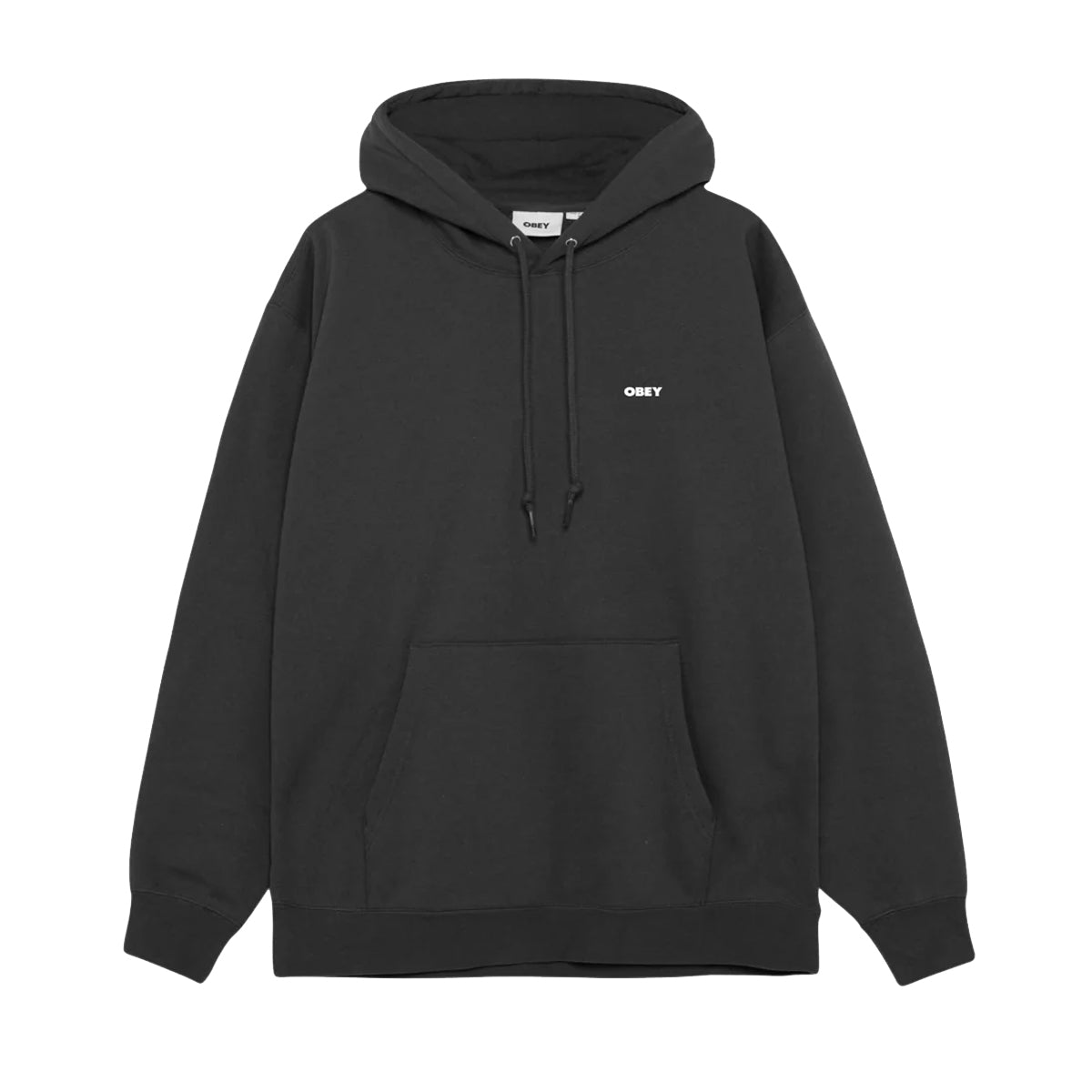 POLERON OBEY BOLD HOOD BLACK