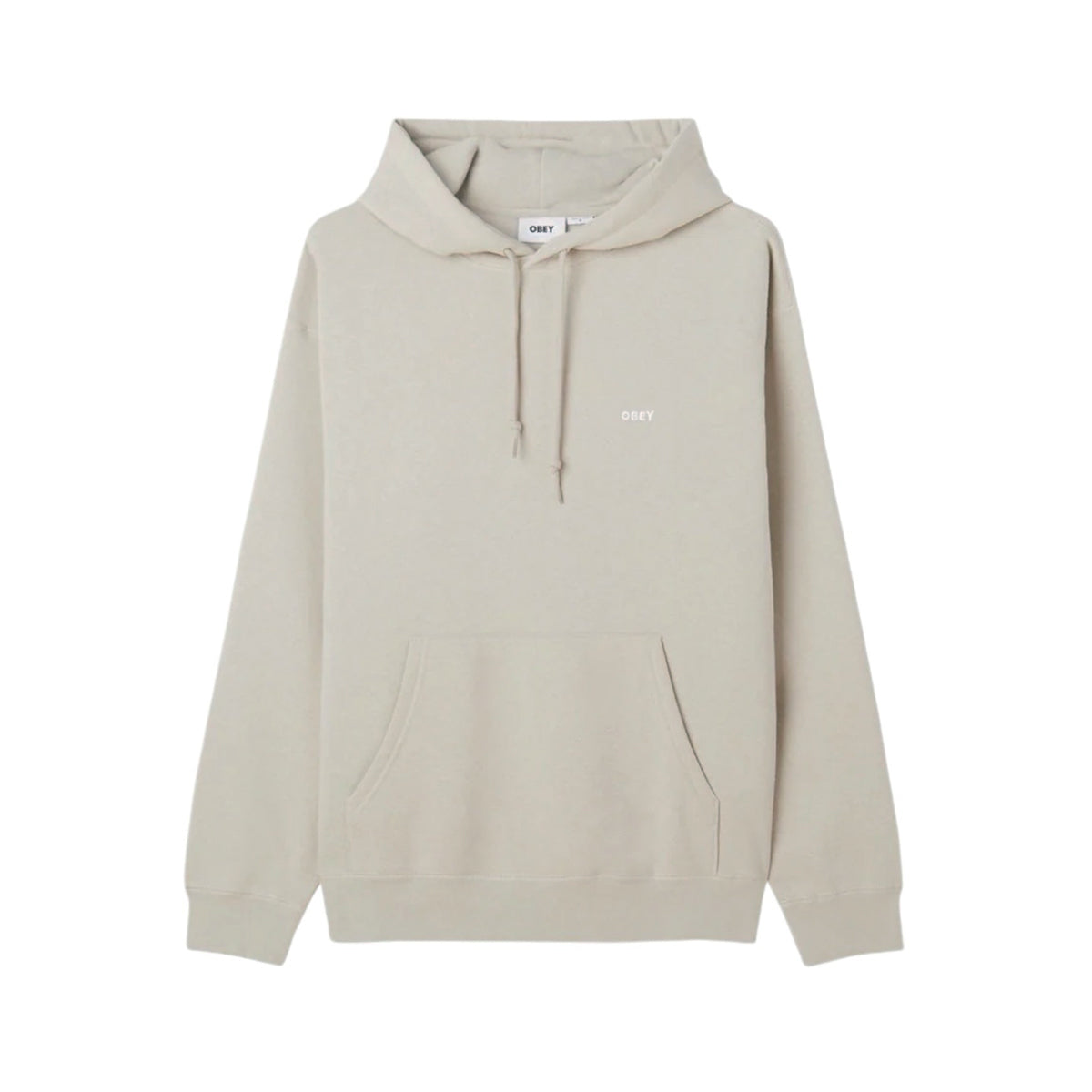 POLERON OBEY ESTABLISHED WORKS BOLD HOOD II SILVER GREY