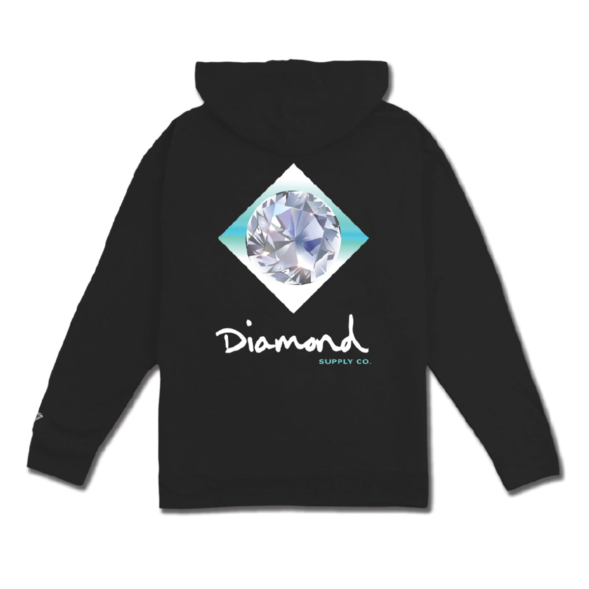 POLERON DIAMOND INNER DIAMONDS HOODIE BLACK