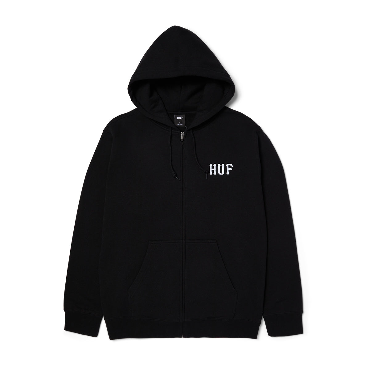 POLERON HUF SET CLASSIC LOGO F/Z HOODIE BLK