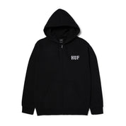 POLERON HUF SET CLASSIC LOGO F/Z HOODIE BLK