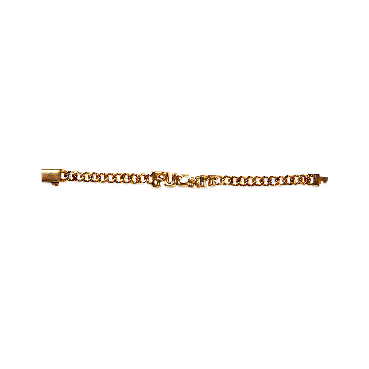 PULSERA HUF FUCK IT WARPED ID GOLD