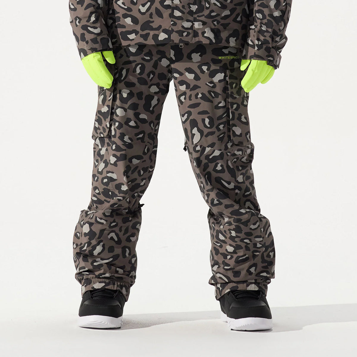 Pantalon de Snowboard WHITESPACE AMF Riding - Leopard Print (PV)