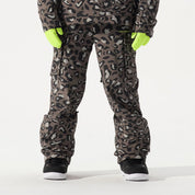 Pantalon de Snowboard WHITESPACE AMF Riding - Leopard Print (PV)