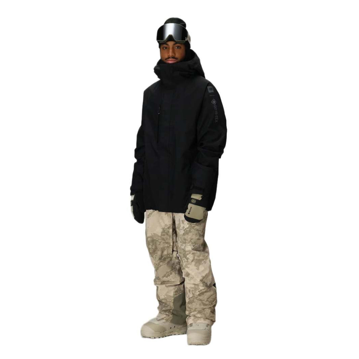 Pantalon de Snowboard 686 GORE-TEX Core Shell - Limestone Hemisphere Print (PV)