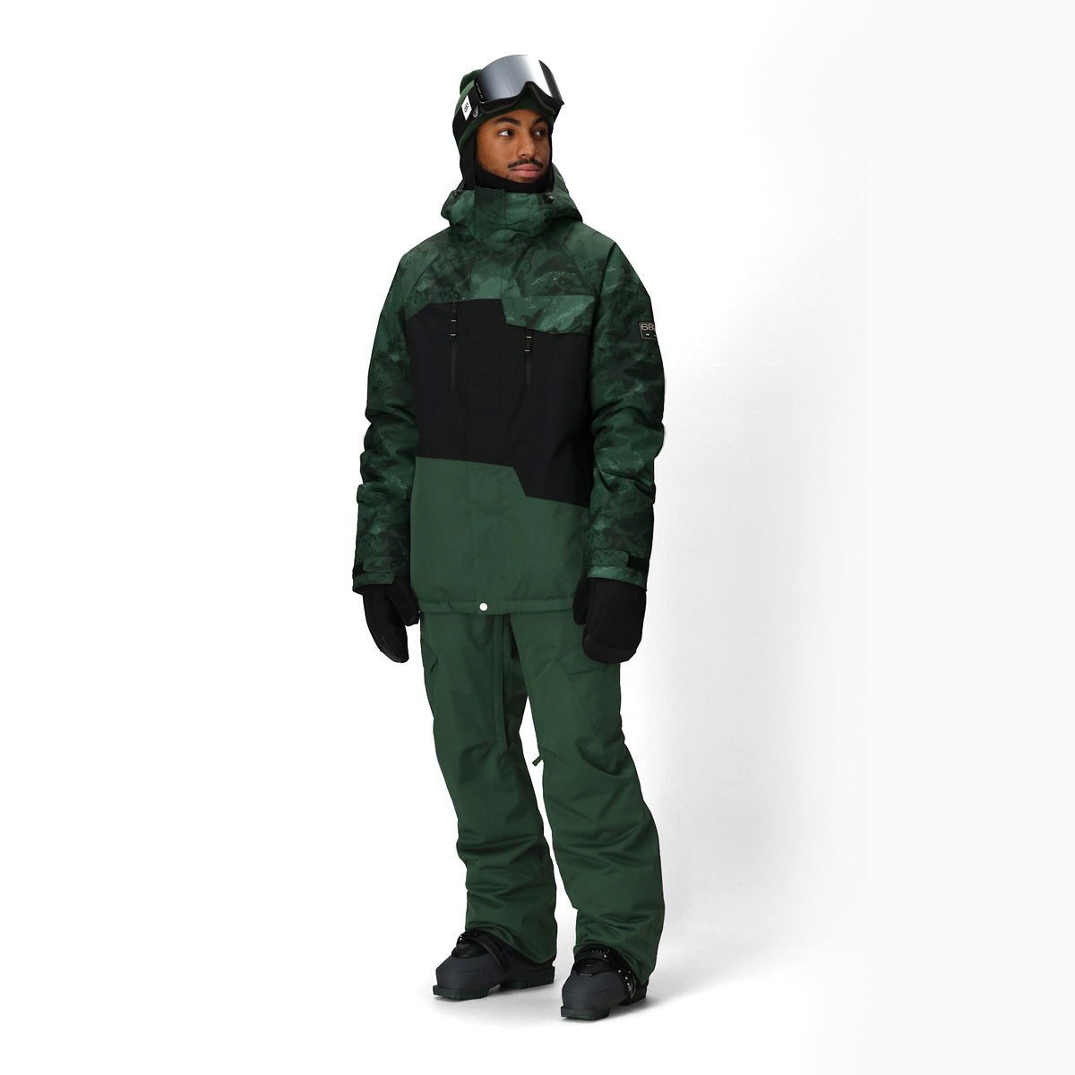 PantalondeSnowboard686InfinityInsulatedCargo-MossGreen5.jpg
